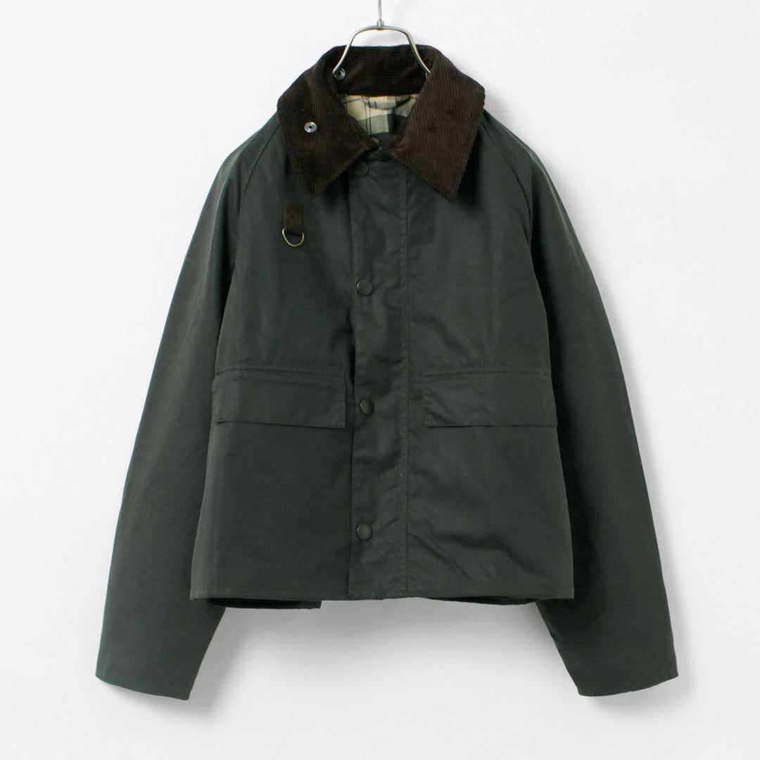 BARBOUR（バブアー） スペイ ワックスジャケット / レディース アウター オイル コート ショート丈 spey jacket