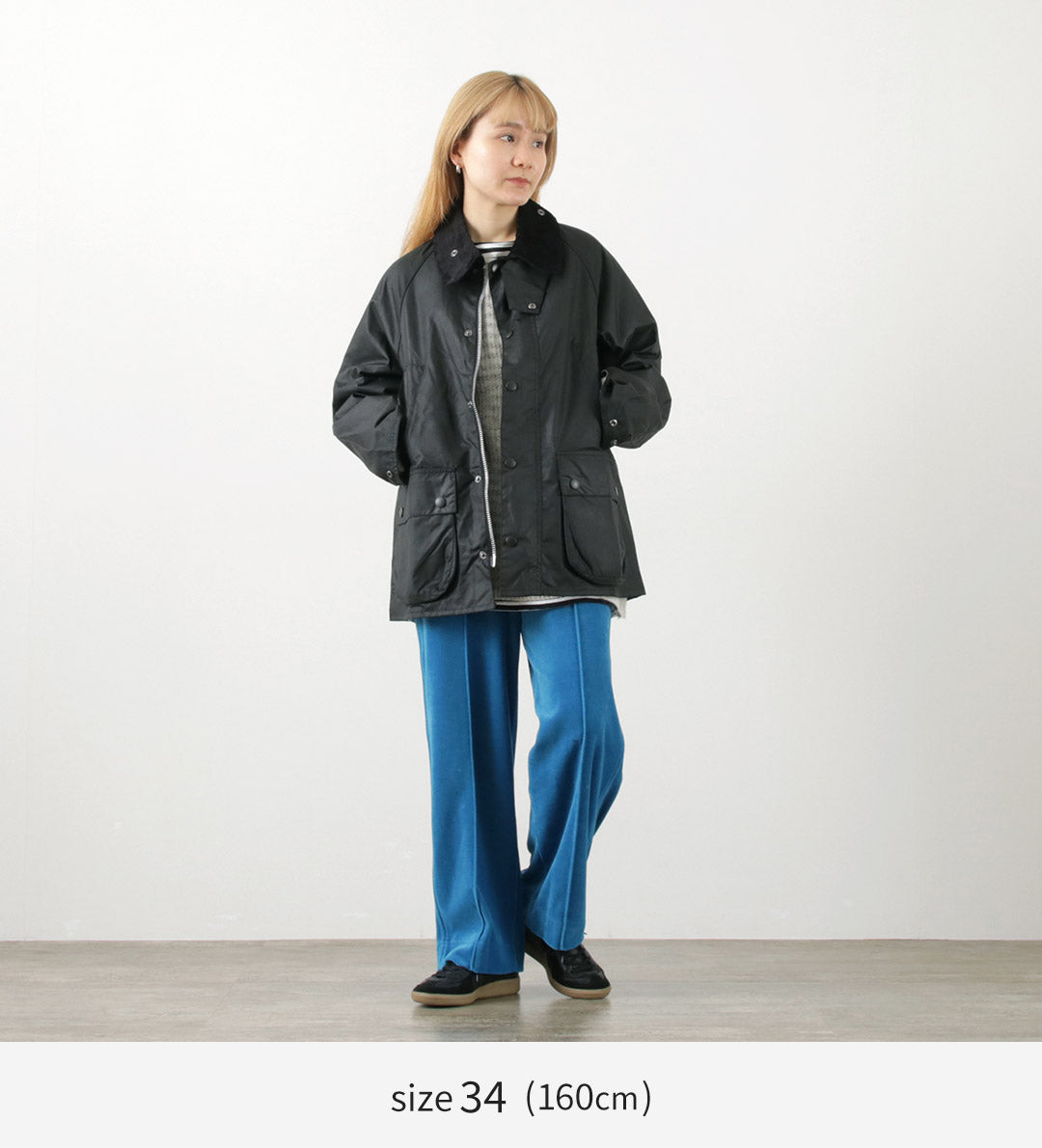 BARBOUR(バブアー) オーバーサイズ ビデイル ワックスジャケット