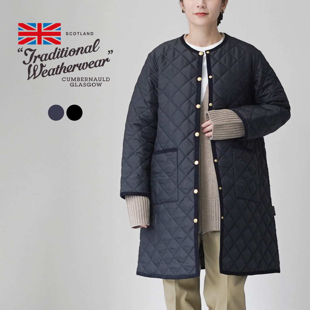 TRADITIONAL WEATHERWEAR(トラディショナル ウェザーウェア) ARKLEY A-LINE LONG キルティング ジャケット