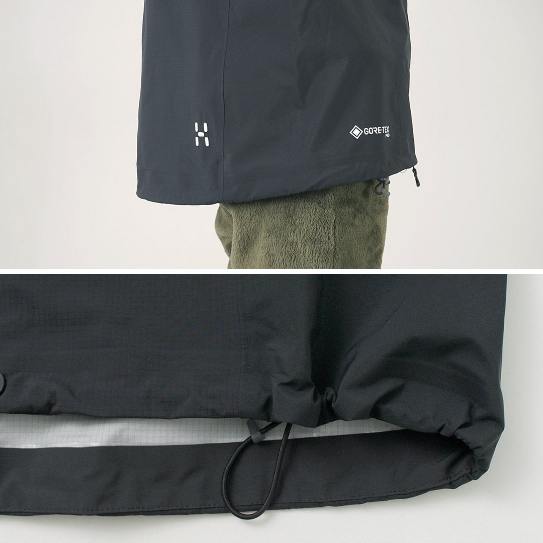 【20%OFF】HAGLOFS(ホグロフス) スピッツ ゴアテックスプロ ジャケット メン