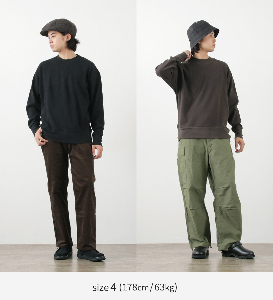 【30%OFF】GICIPI(ジチピ) オールソ クルーネック リブ付きロングスリーブ ミラノリブ ニットソー