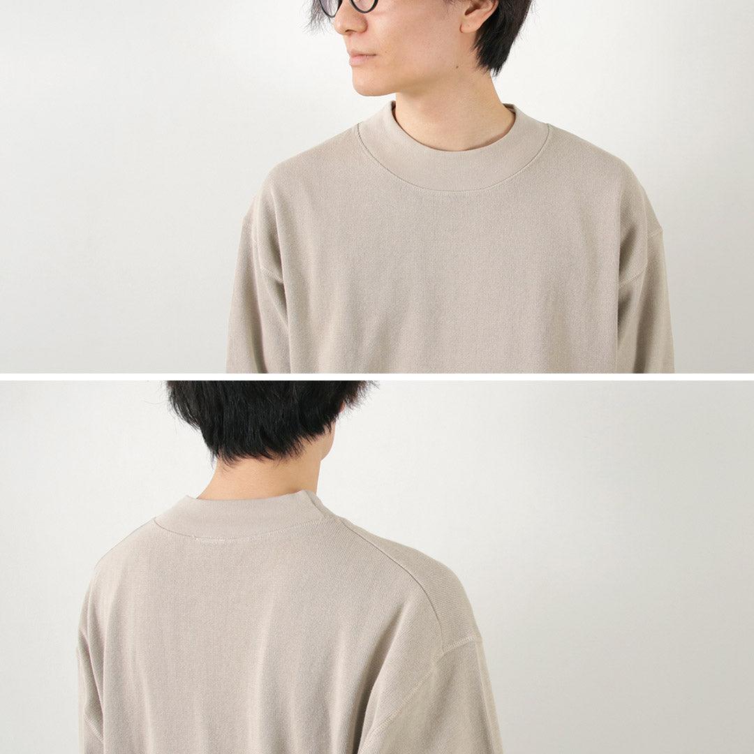 【30%OFF】GICIPI(ジチピ) オールソ クルーネック リブ付きロングスリーブ ミラノリブ ニットソー