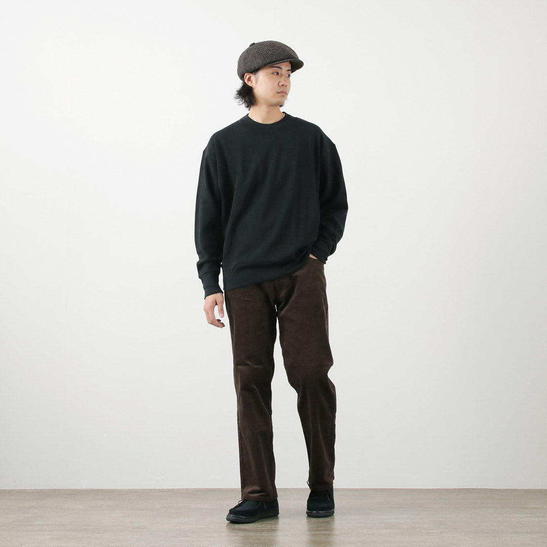 【30%OFF】GICIPI(ジチピ) オールソ クルーネック リブ付きロングスリーブ ミラノリブ ニットソー