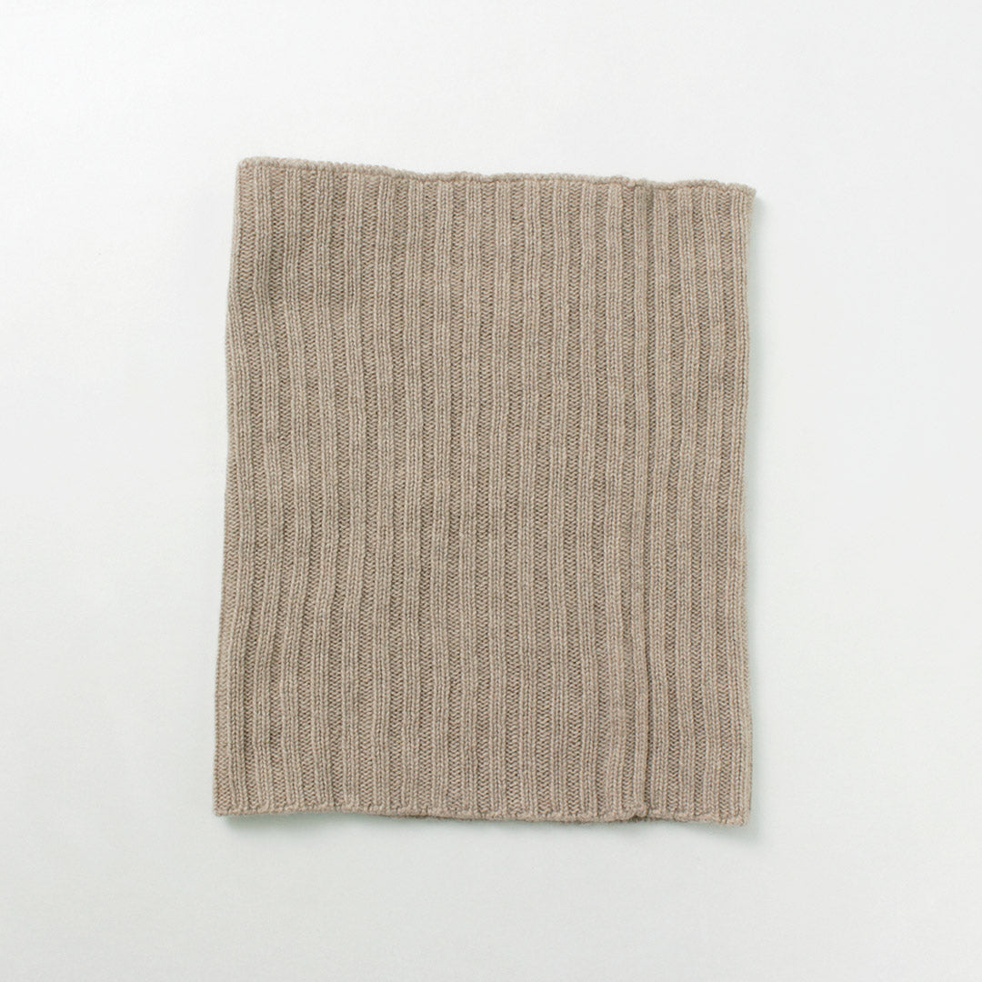 【20%OFF】WILLIAM BRUNTON(ウィリアムブラントン) リブ スヌード