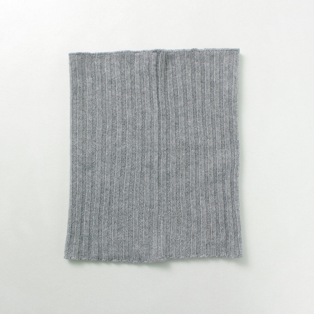 【20%OFF】WILLIAM BRUNTON(ウィリアムブラントン) リブ スヌード