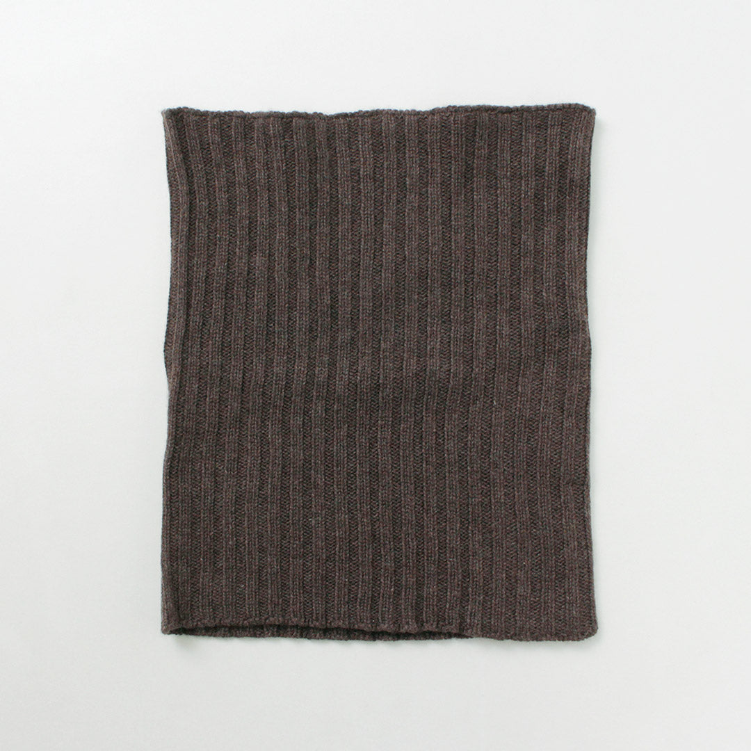 【20%OFF】WILLIAM BRUNTON(ウィリアムブラントン) リブ スヌード