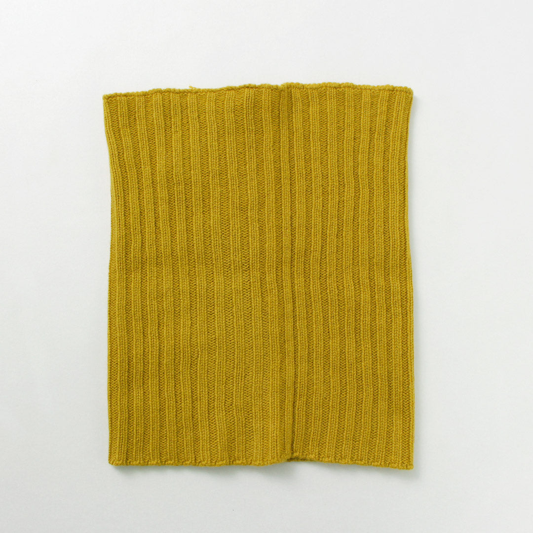 【20%OFF】WILLIAM BRUNTON(ウィリアムブラントン) リブ スヌード