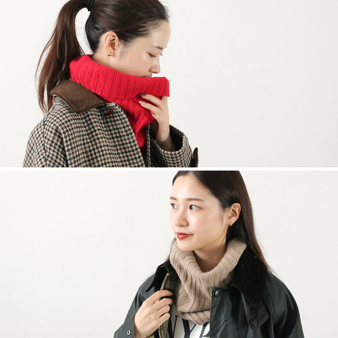 【20%OFF】WILLIAM BRUNTON(ウィリアムブラントン) リブ スヌード