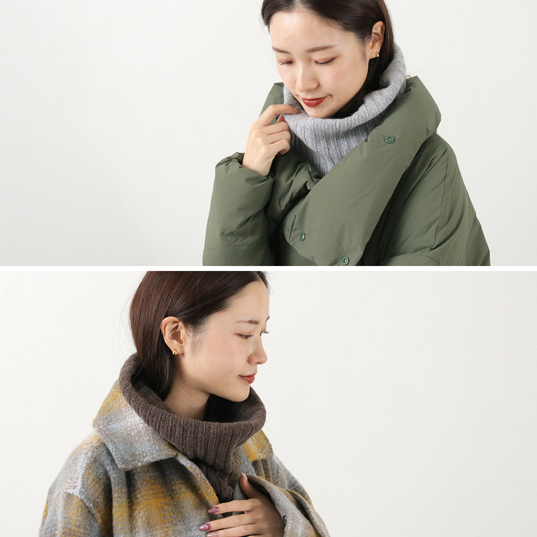 【20%OFF】WILLIAM BRUNTON(ウィリアムブラントン) リブ スヌード