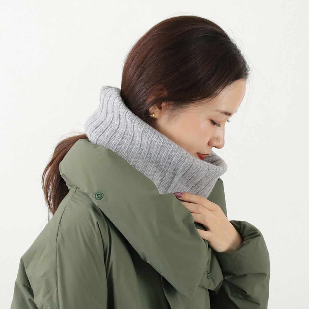 【20%OFF】WILLIAM BRUNTON(ウィリアムブラントン) リブ スヌード