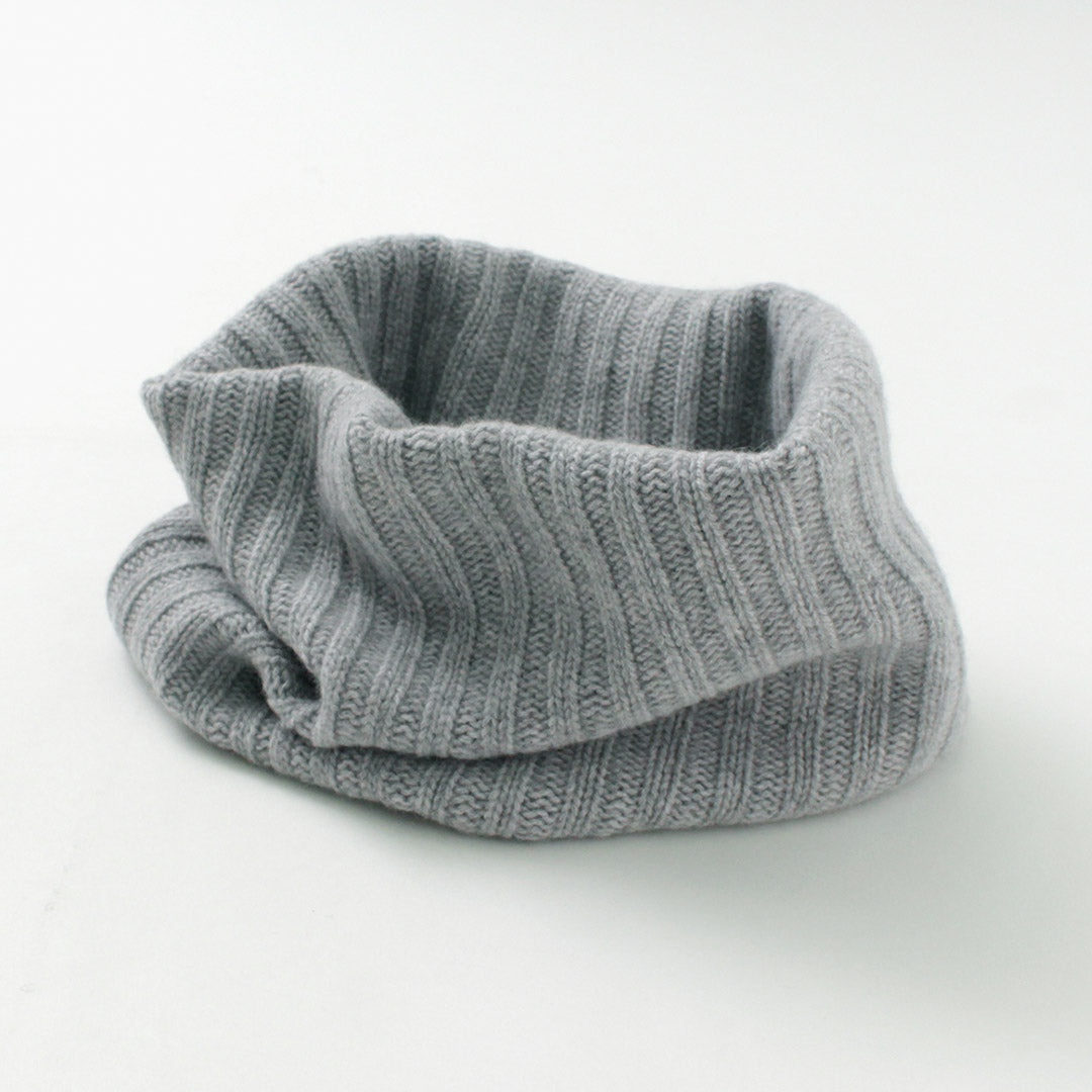 【20%OFF】WILLIAM BRUNTON(ウィリアムブラントン) リブ スヌード