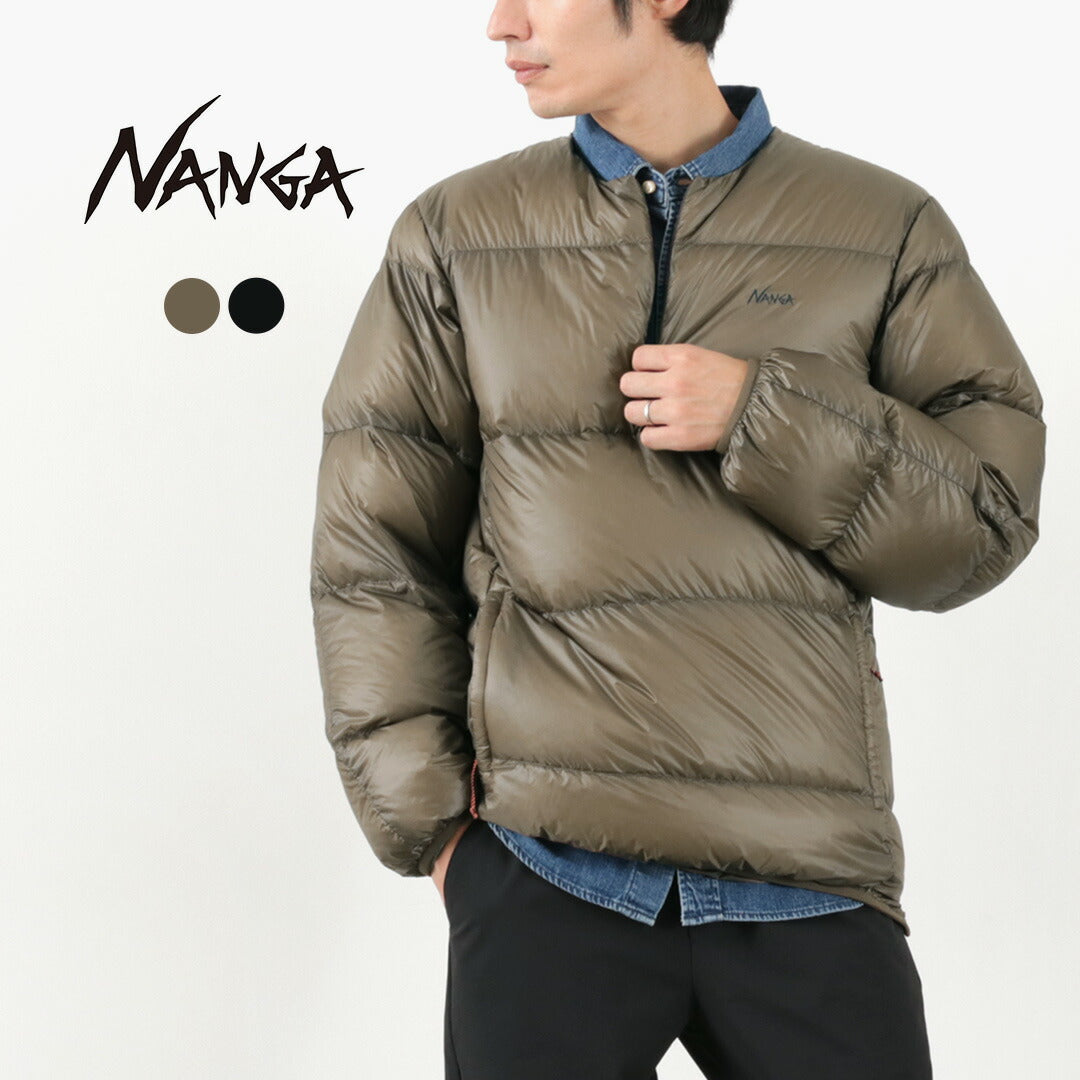【50%OFF】NANGA(ナンガ) マウンテン ロッジ ダウン クルーネックトップ