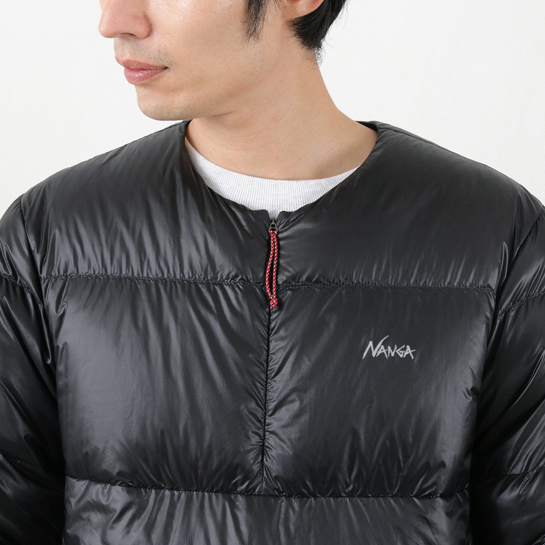 【30%OFF】NANGA(ナンガ) マウンテン ロッジ ダウン クルーネックトップ