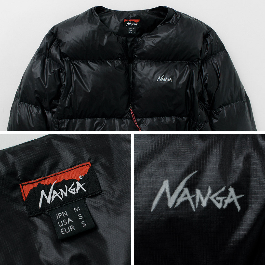【30%OFF】NANGA(ナンガ) マウンテン ロッジ ダウン クルーネックトップ