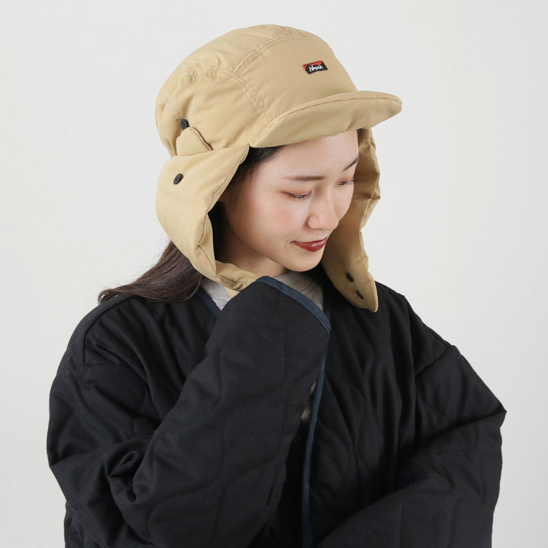 NANGA(ナンガ) HINOC ヒノック リップストップ ダウン イヤーフラップ キャップ