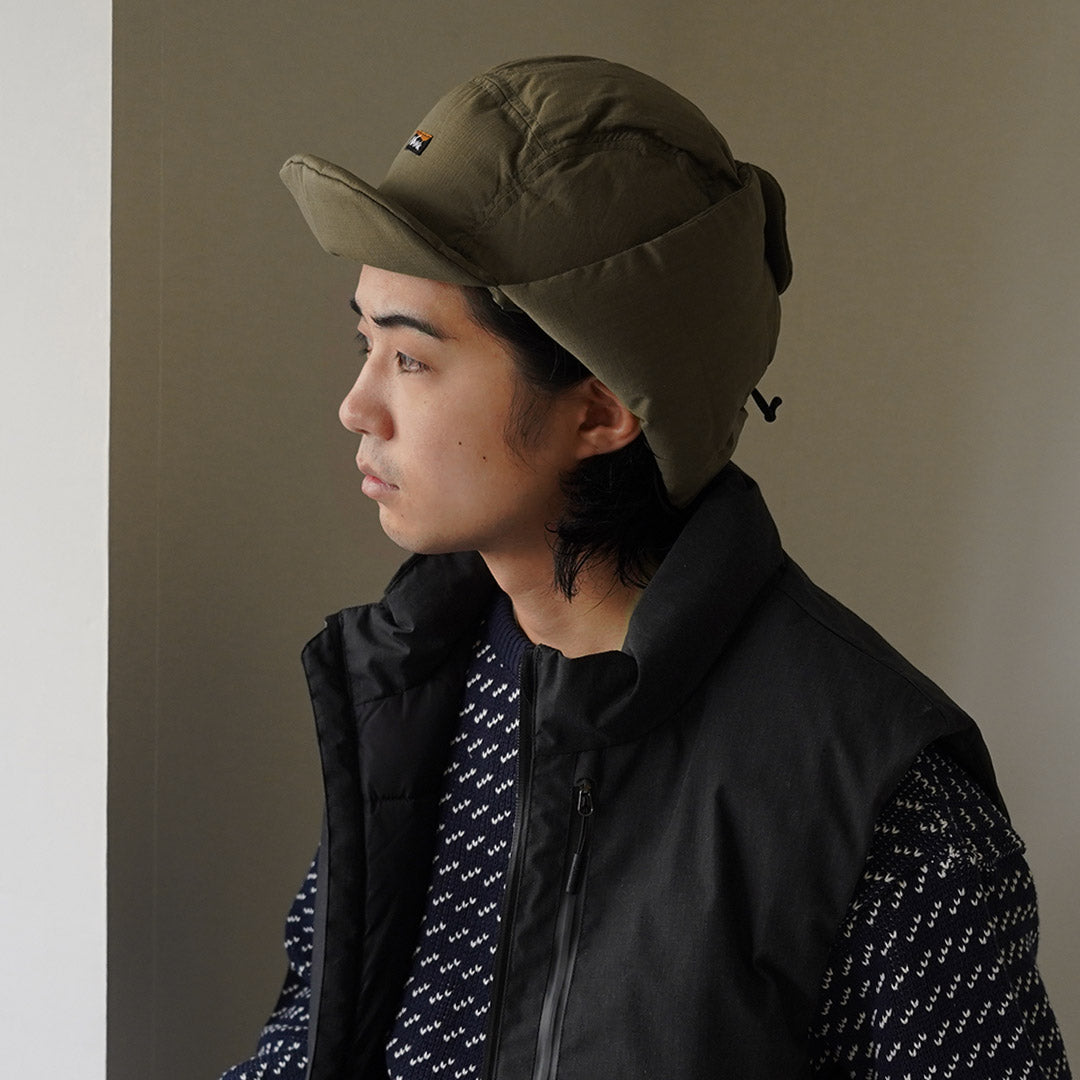 NANGA(ナンガ) HINOC ヒノック リップストップ ダウン イヤーフラップ キャップ