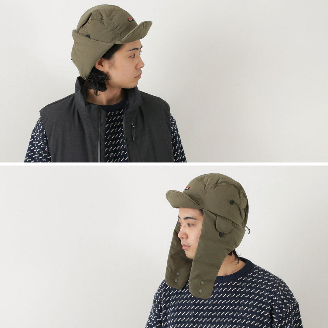 NANGA(ナンガ) HINOC ヒノック リップストップ ダウン イヤーフラップ キャップ