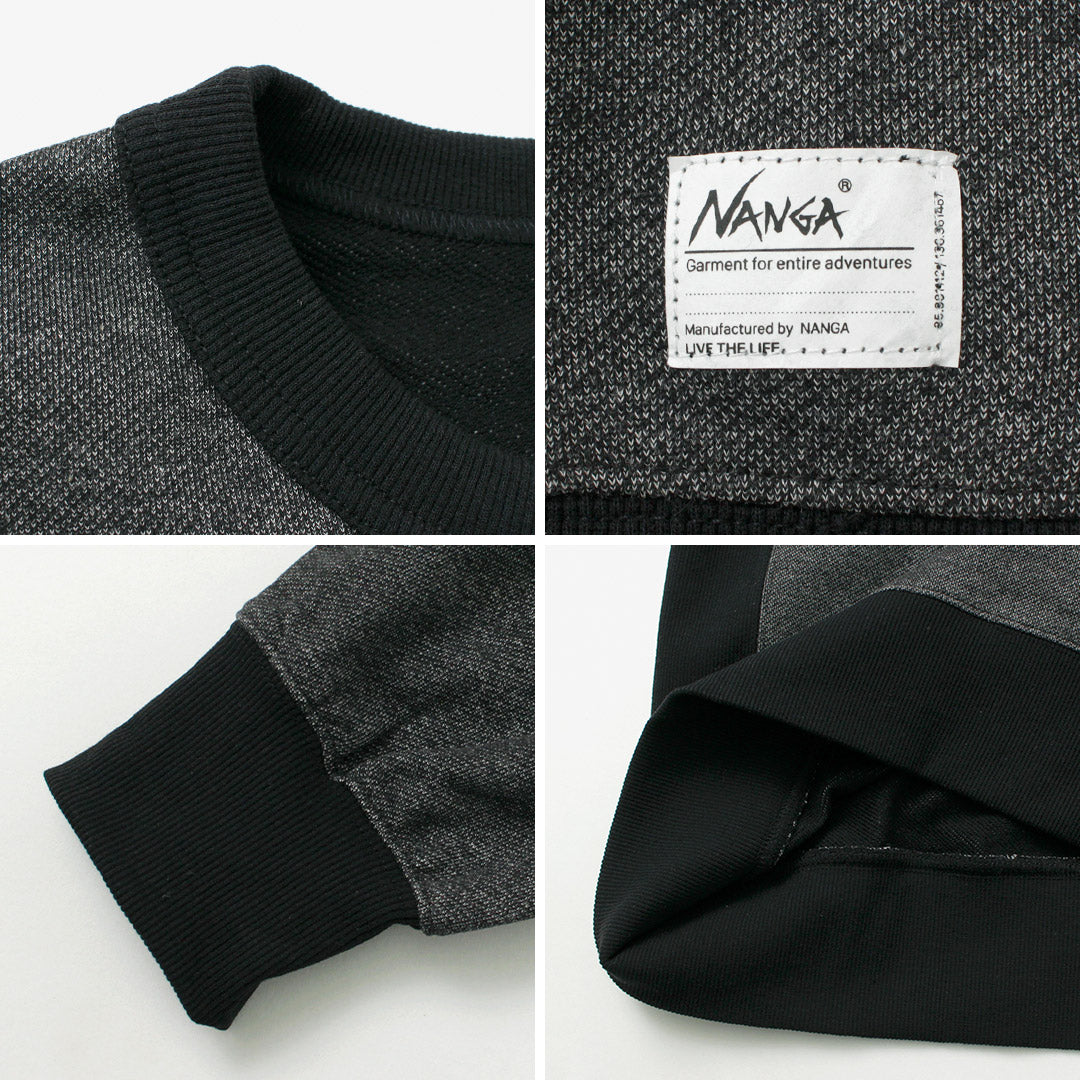 NANGA(ナンガ) エコハイブリッド スウェットシャツ