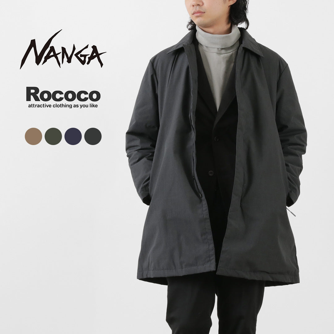 NANGA(ナンガ) 別注 HINOC ヒノック ダウンステンカラーコート 2025年モデル