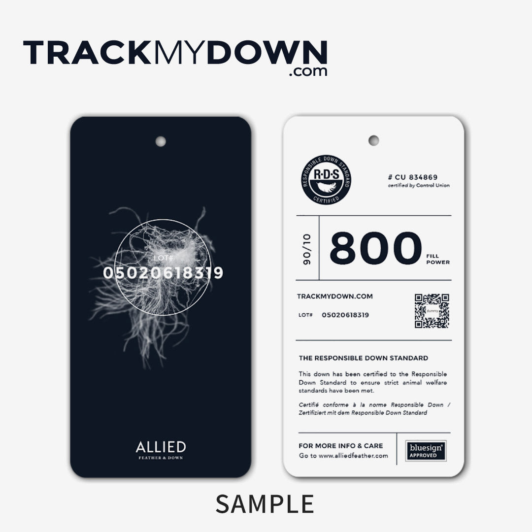 ALLIED FEATHER + DOWN(アライドフェザーアンドダウン) リバーシブル ダウン カーディガン