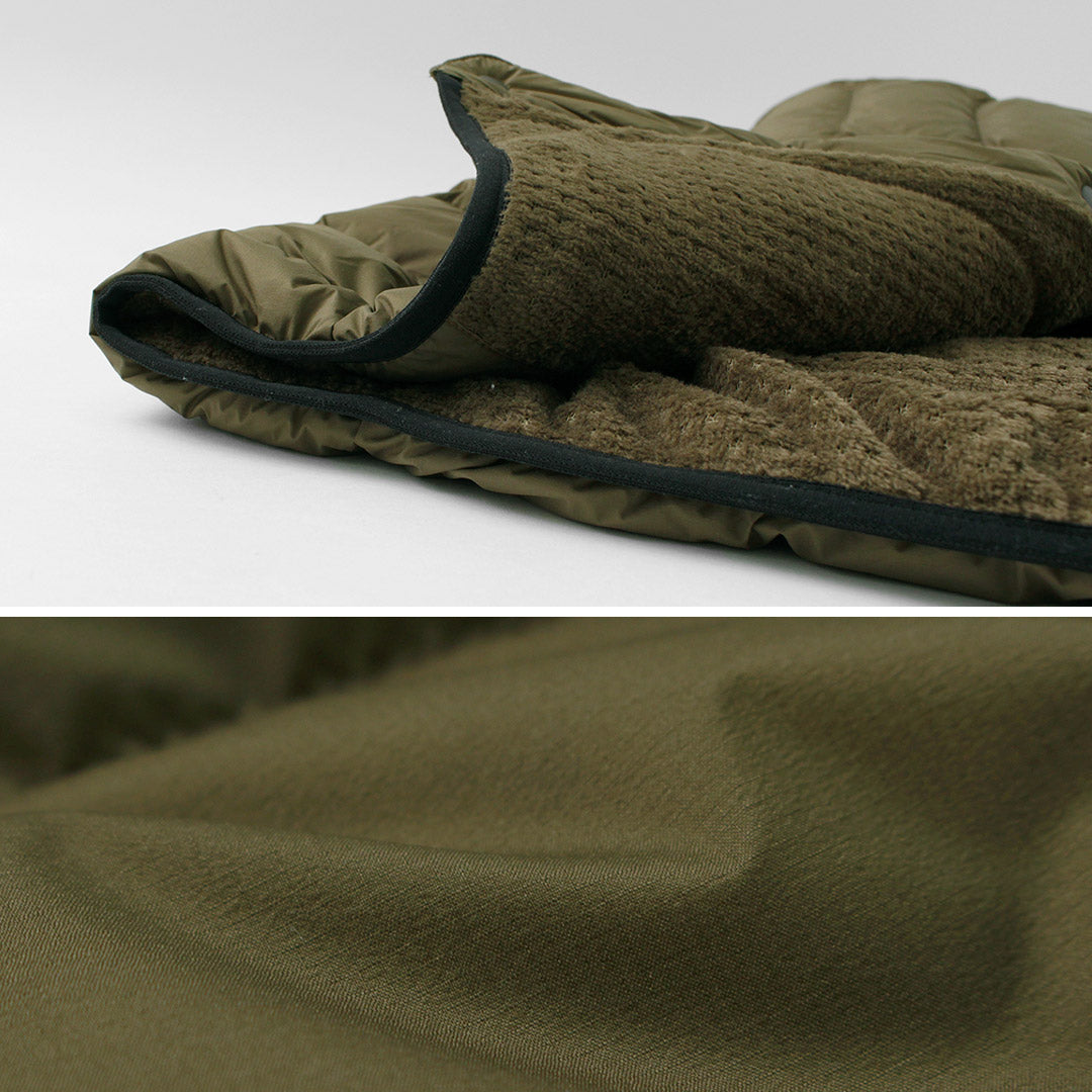 ALLIED FEATHER + DOWN(アライドフェザーアンドダウン) リバーシブル ダウン カーディガン