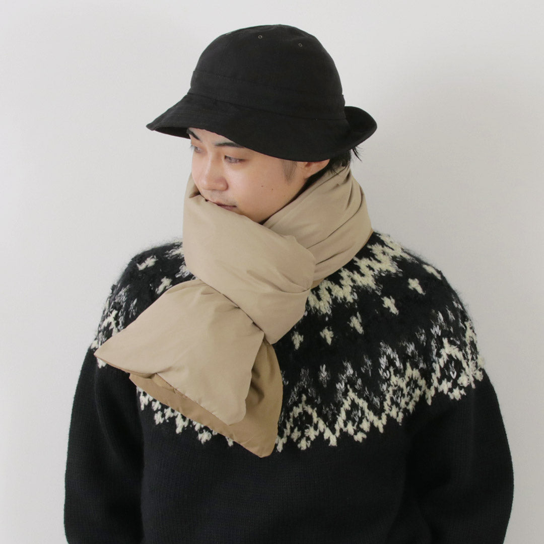 MIFFEW(ミフュー) リバーシブル ダウンマフラー