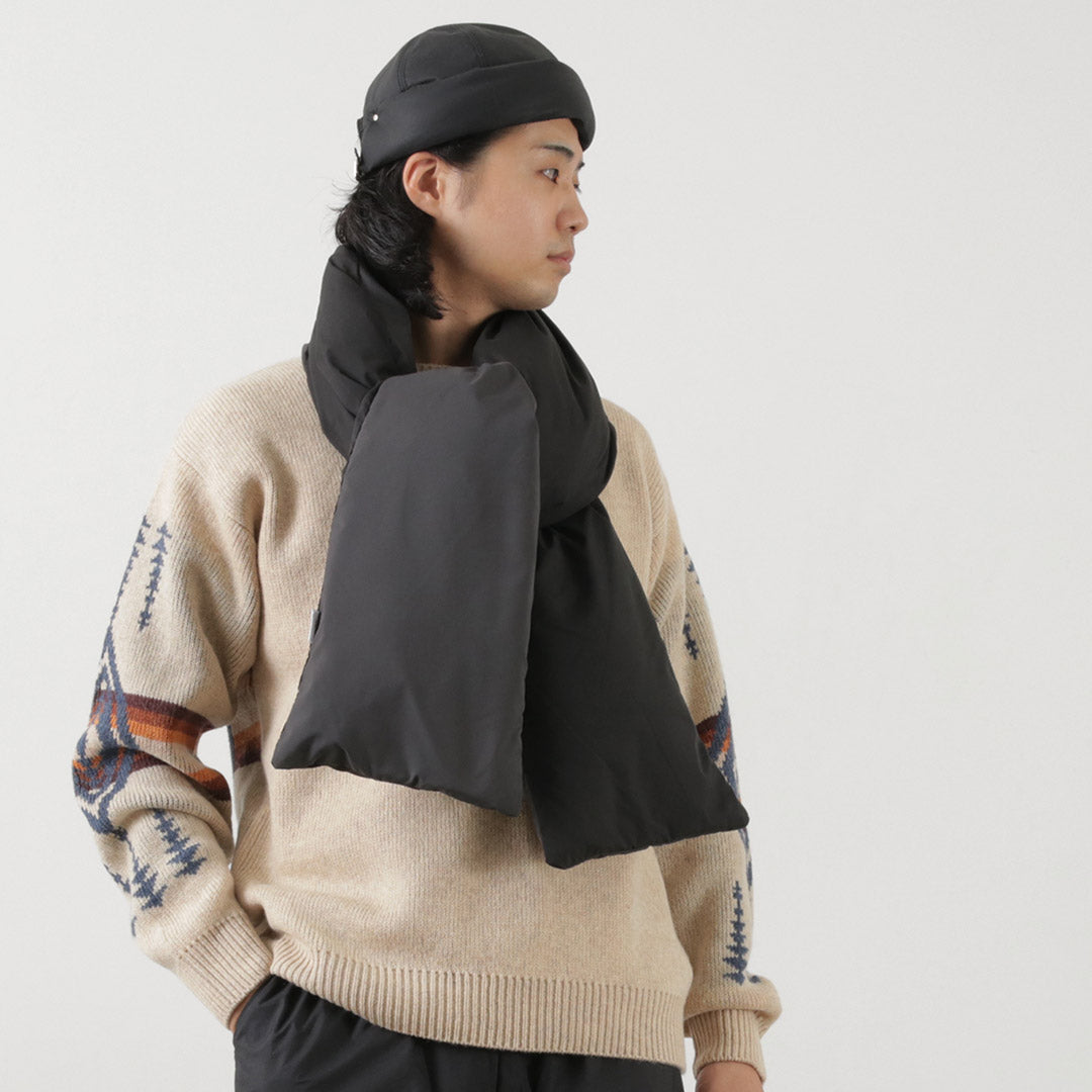 MIFFEW(ミフュー) リバーシブル ダウンマフラー