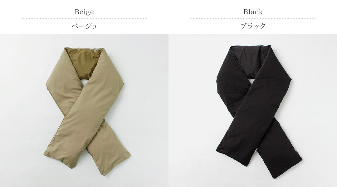 MIFFEW(ミフュー) リバーシブル ダウンマフラー