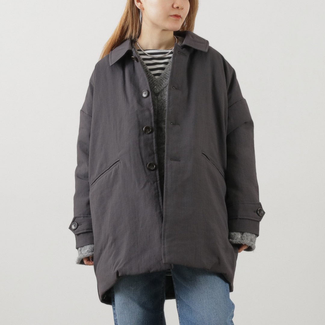 MIFFEW(ミフュー) バルカラー オーバーダウンコート