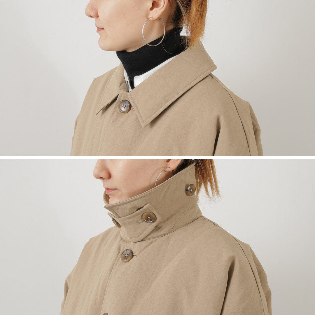 MIFFEW(ミフュー) バルカラー オーバーダウンコート