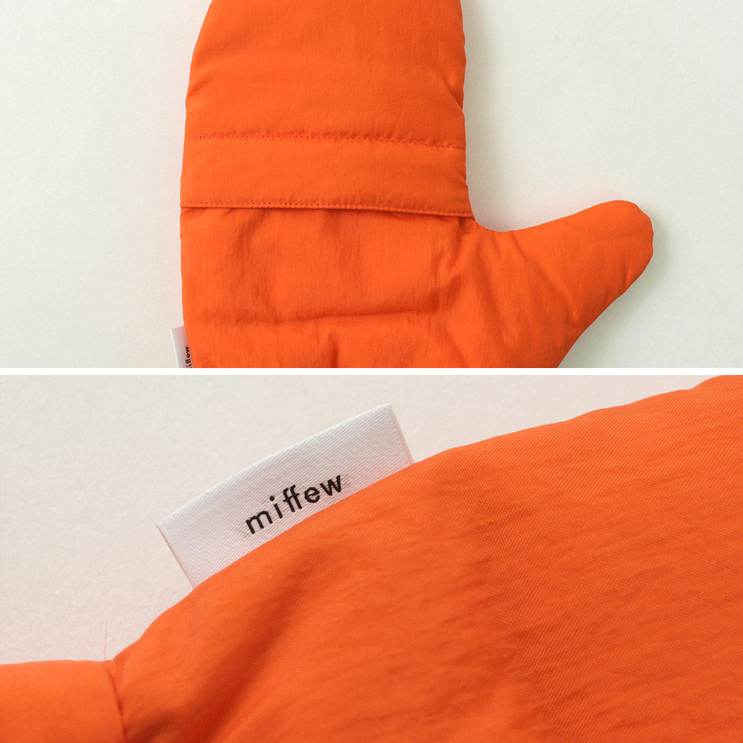 MIFFEW(ミフュー) ダウンミトン