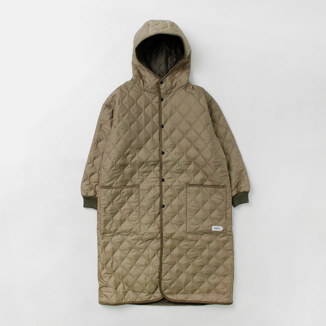ARMEN(アーメン) オーバーサイズ フーデッド コート