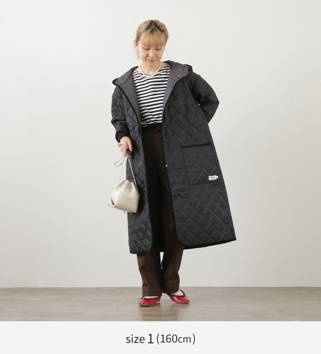 ARMEN(アーメン) オーバーサイズ フーデッド コート