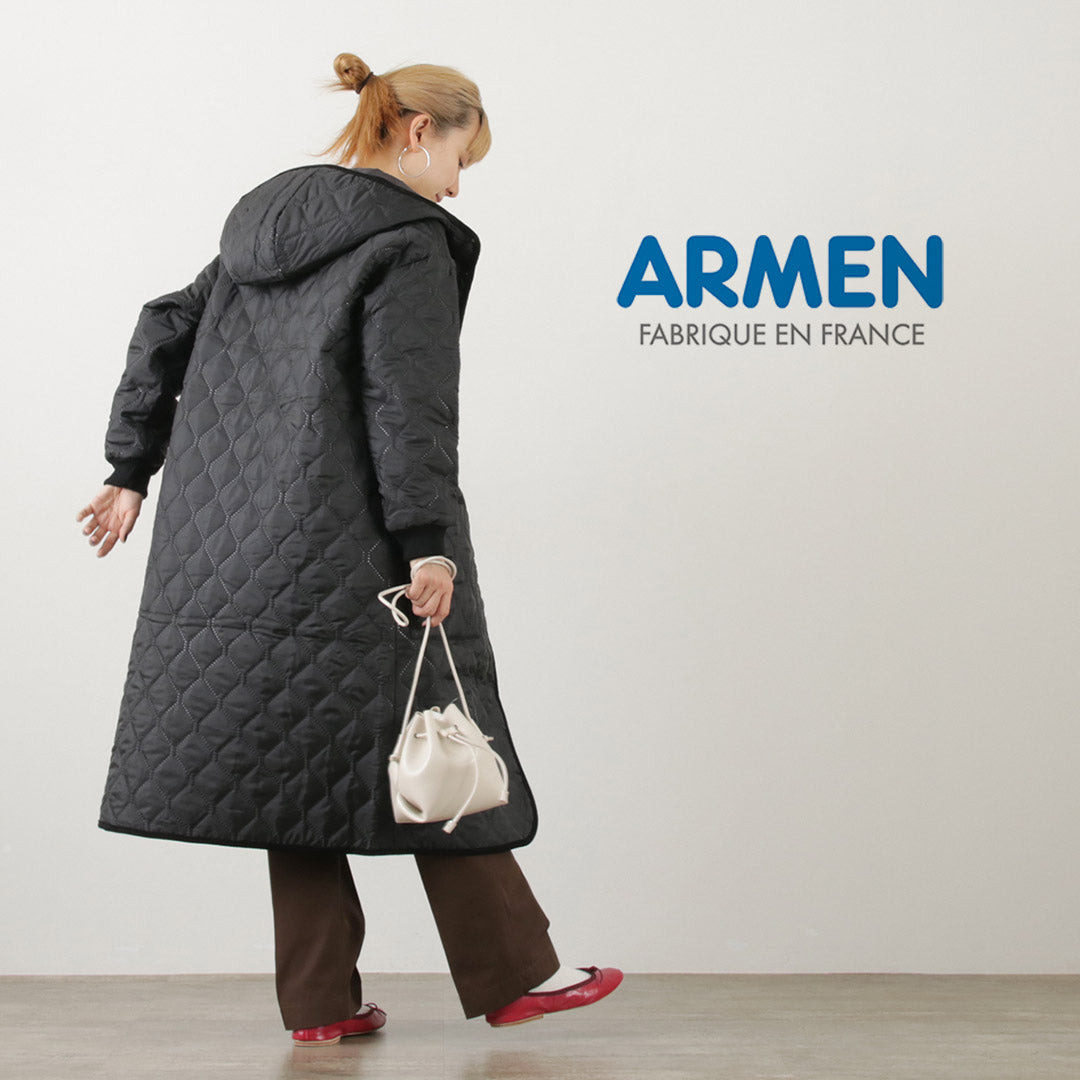 ARMEN(アーメン) オーバーサイズ フーデッド コート