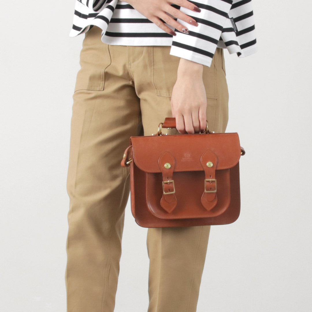 【正規品】GLENROYAL(グレンロイヤル) サッチェル バッグ 9インチ