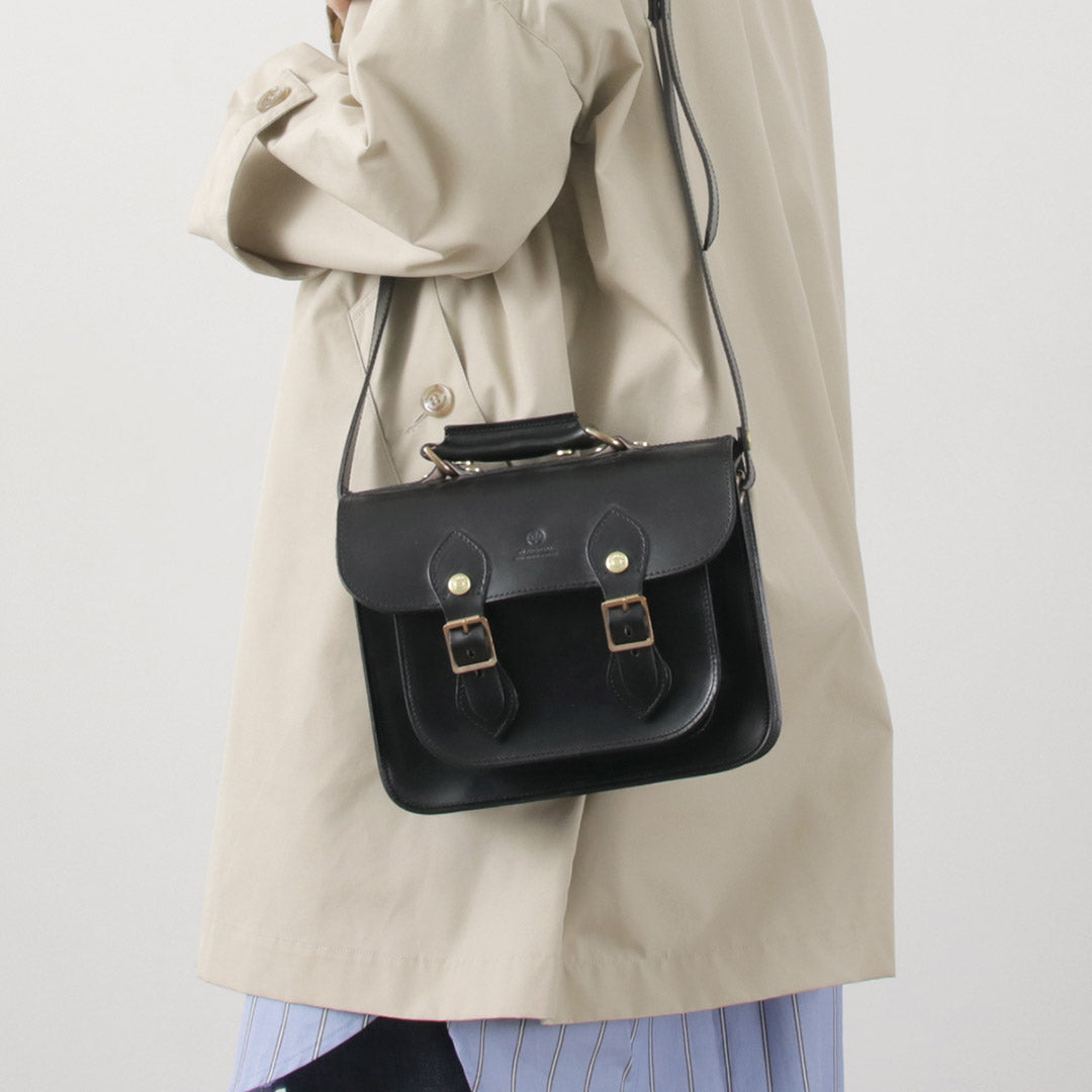 【正規品】GLENROYAL(グレンロイヤル) サッチェル バッグ 9インチ