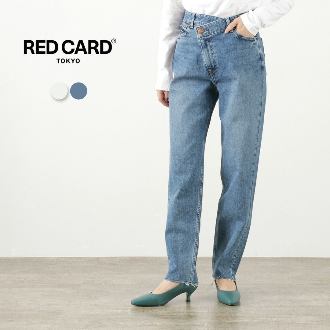 【50%OFF】RED CARD(レッドカード) ディクシー/ワイドロングテーパードデニム