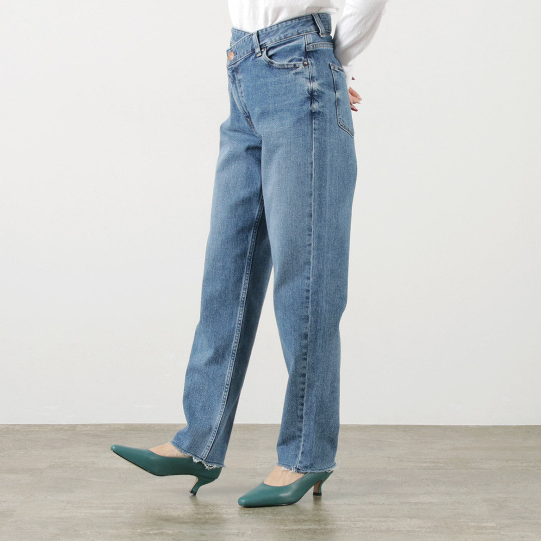 【50%OFF】RED CARD(レッドカード) ディクシー/ワイドロングテーパードデニム