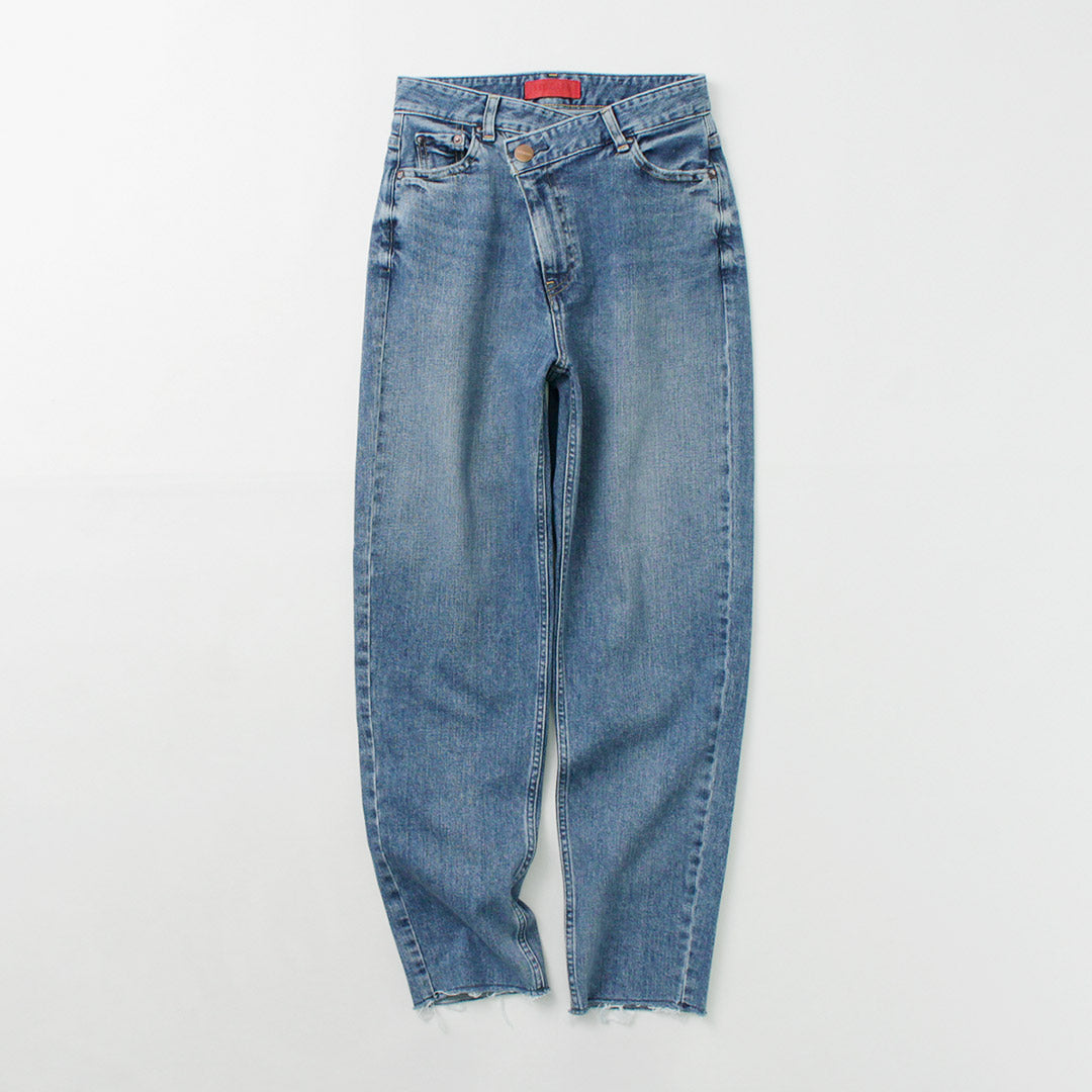 【50%OFF】RED CARD(レッドカード) ディクシー/ワイドロングテーパードデニム