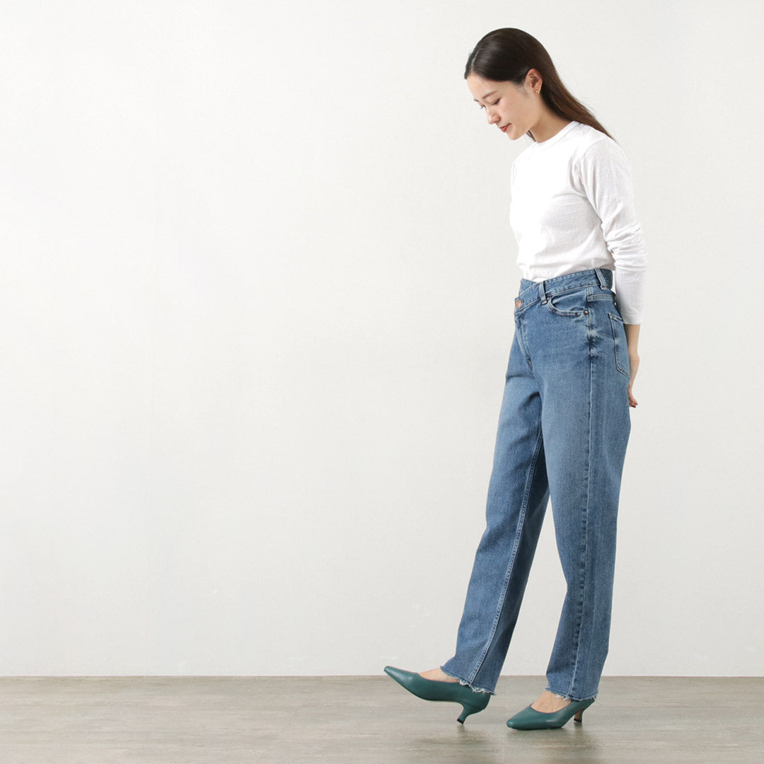 【50%OFF】RED CARD(レッドカード) ディクシー/ワイドロングテーパードデニム