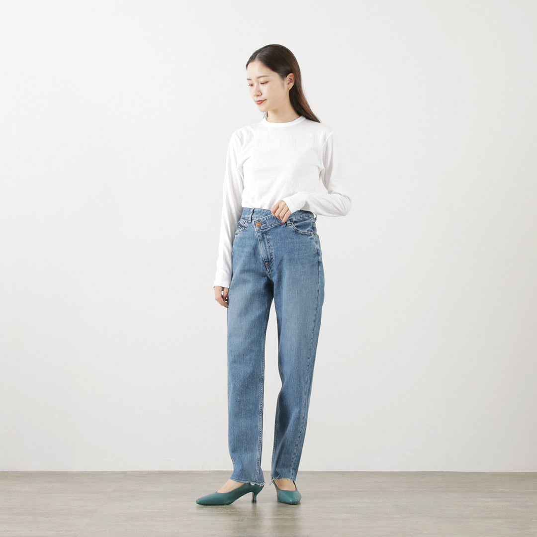 【50%OFF】RED CARD(レッドカード) ディクシー/ワイドロングテーパードデニム