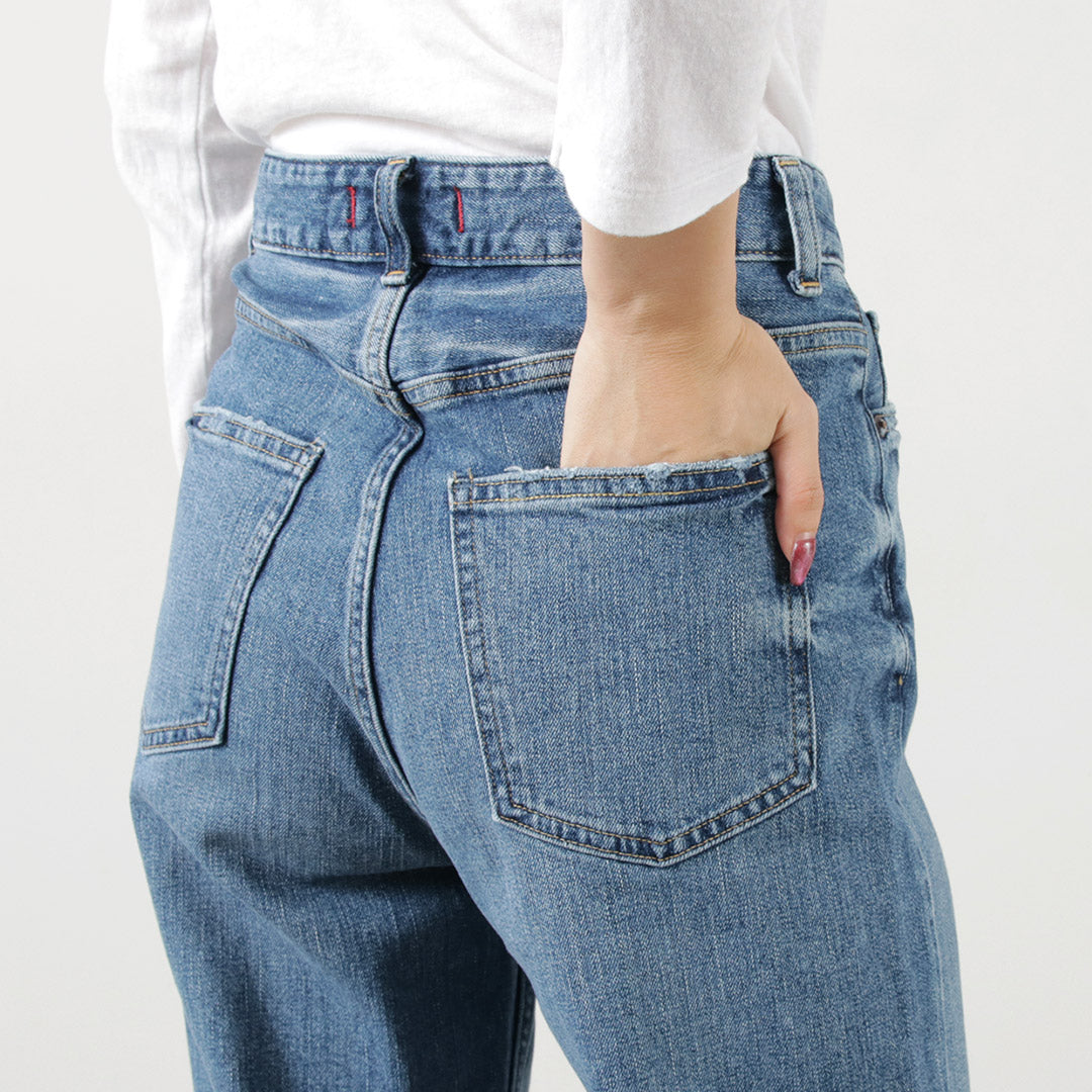 【50%OFF】RED CARD(レッドカード) ディクシー/ワイドロングテーパードデニム