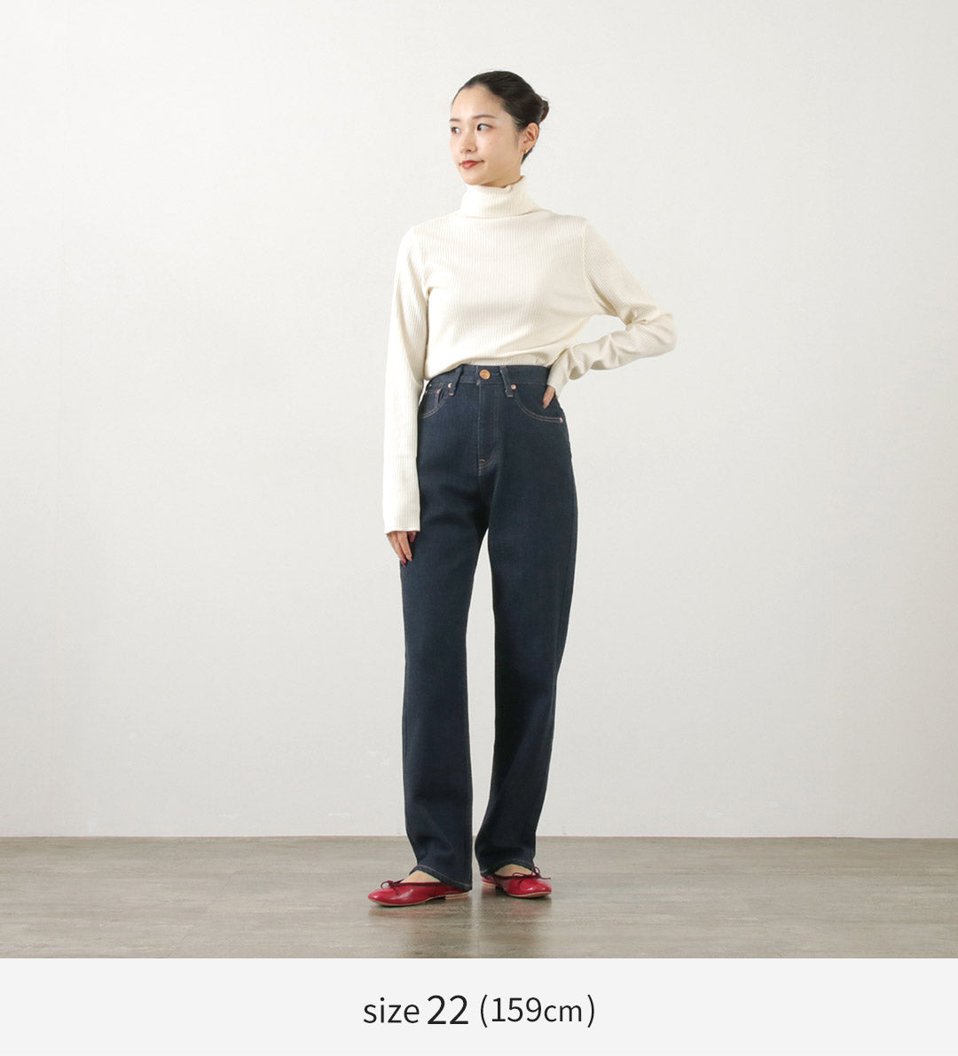 【30%OFF】RED CARD(レッドカード) ワンデイ ルーズ ストレート デニム 2023年モデル