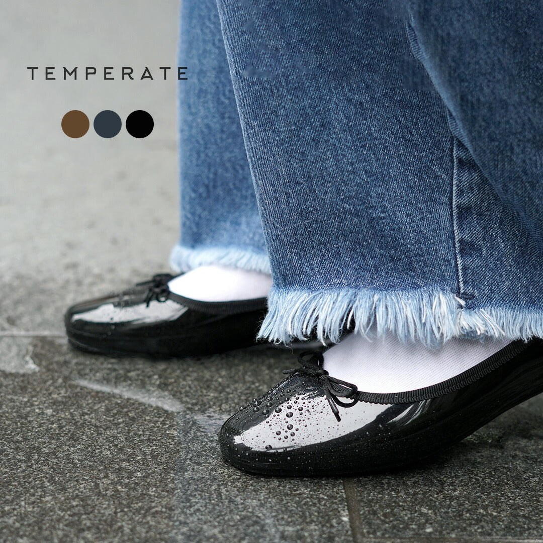 TEMPERATE(テンパレイト) レイン バレエシューズ