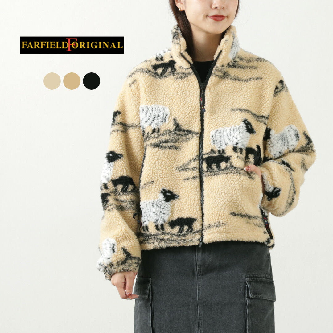 【20%OFF】FARFIELD ORIGINAL(ファーフィールドオリジナル) フェルジャケット ショートレングス