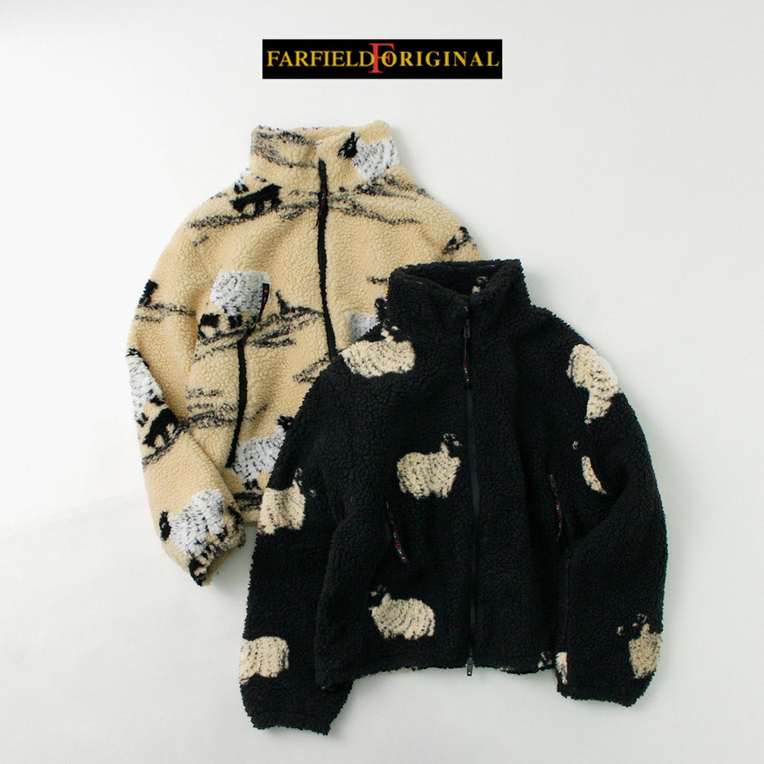 【20%OFF】FARFIELD ORIGINAL(ファーフィールドオリジナル) フェルジャケット ショートレングス