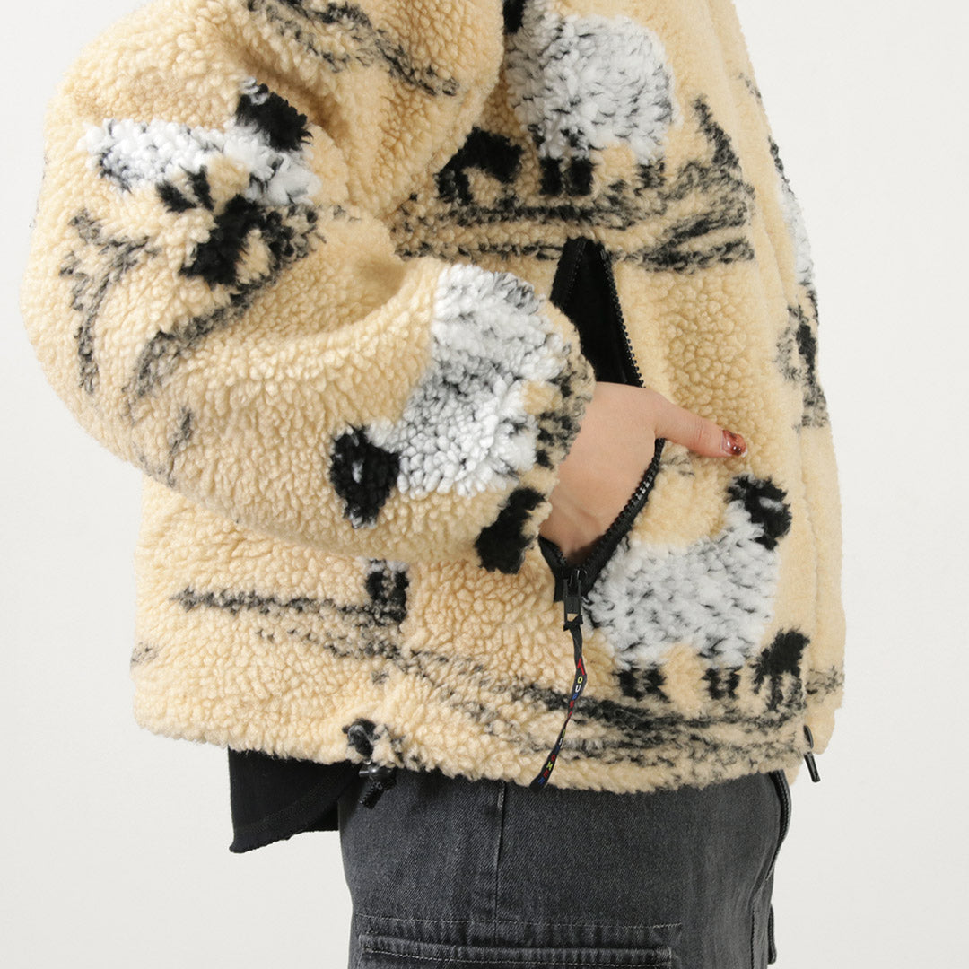 【20%OFF】FARFIELD ORIGINAL(ファーフィールドオリジナル) フェルジャケット ショートレングス