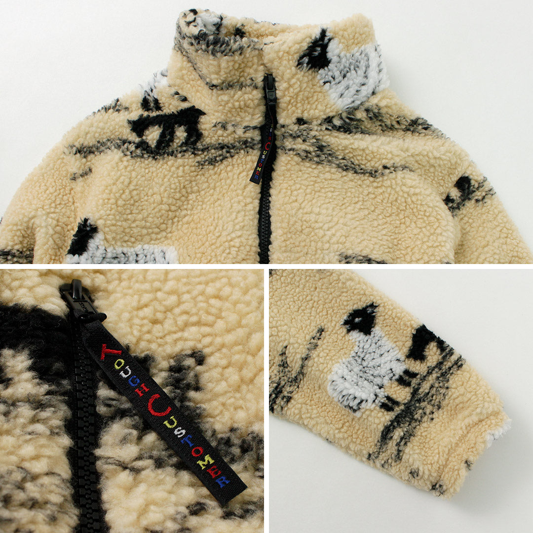 【20%OFF】FARFIELD ORIGINAL(ファーフィールドオリジナル) フェルジャケット ショートレングス