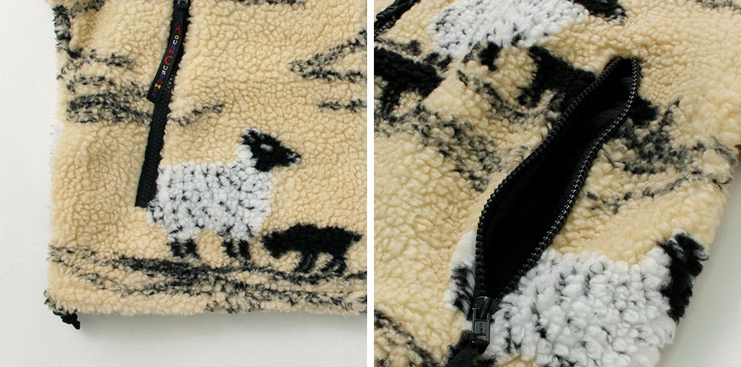 【20%OFF】FARFIELD ORIGINAL(ファーフィールドオリジナル) フェルジャケット ショートレングス