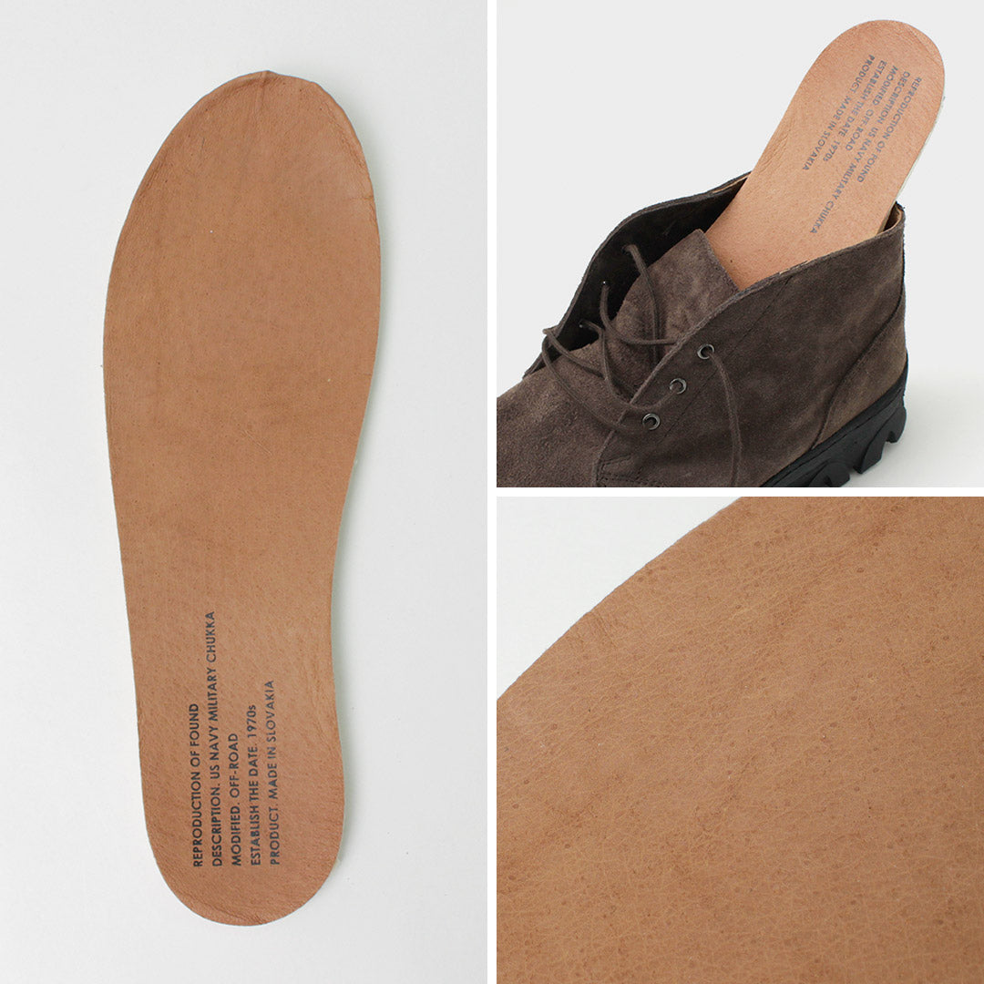 REPRODUCTION OF FOUND(リプロダクション オブ ファウンド) US NAVY ミリタリー チャッカ